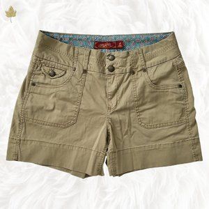 Khaki Chino Shorts | One 5 One |  Size 8